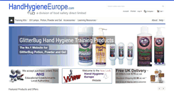 Desktop Screenshot of handhygieneeurope.com